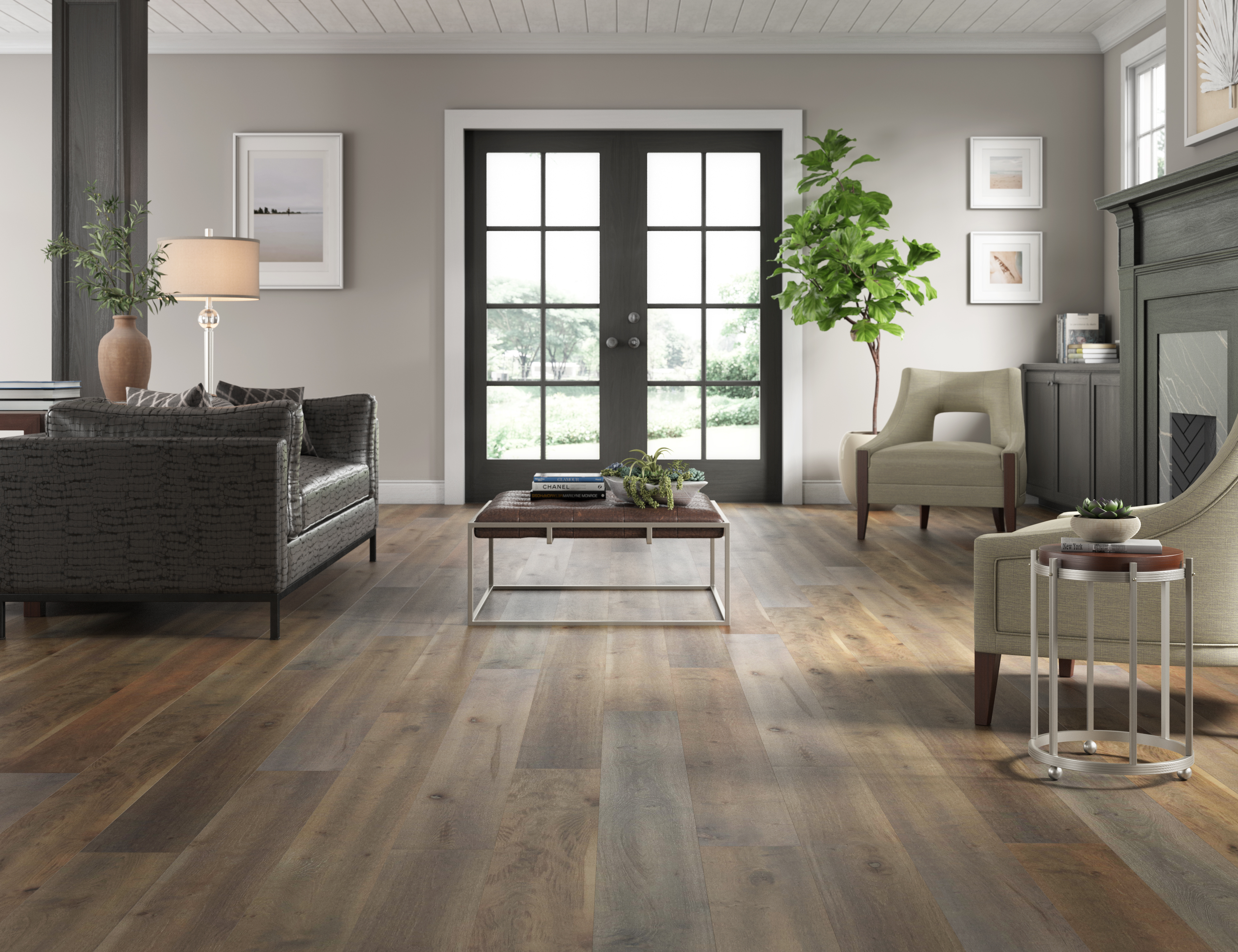 Reaction Smoke Engineered Hardwood K1082515
